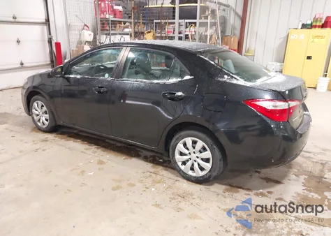 2015 Toyota Corolla Le из США, поврежденный, VIN 2T1BURHE9FC415480